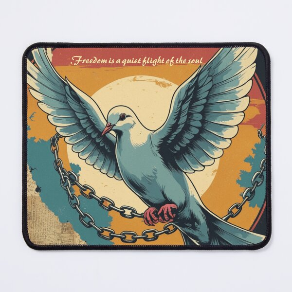 Item preview, Freedom Flight – Vintage Mystic Dove Design designed and sold by ArtoraGallery.