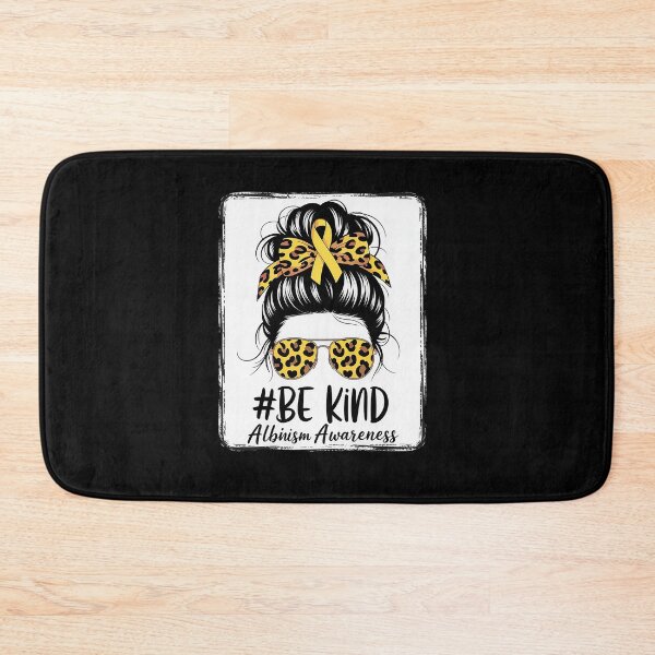 Item preview, Be Kind Women Messy Bun June Wear Yellow Albinism Awareness designed and sold by RayArmstrong.