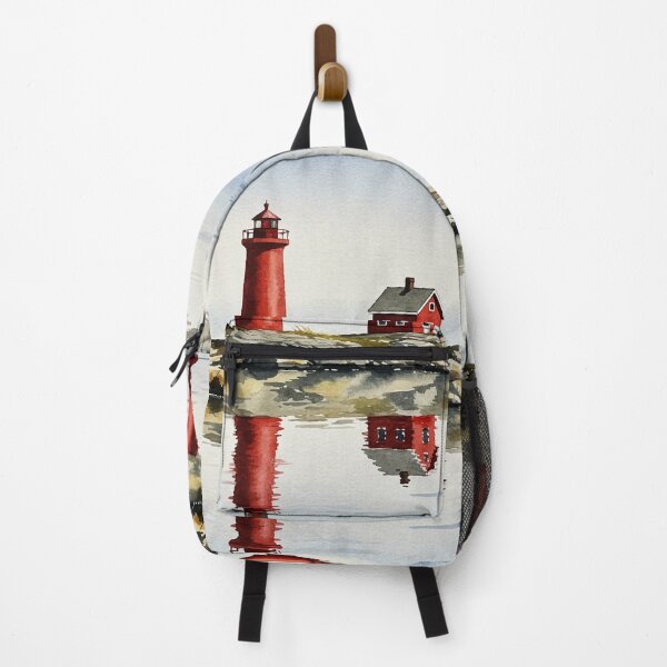 Item preview, Red lighthouse designed and sold by Design4uStudio.