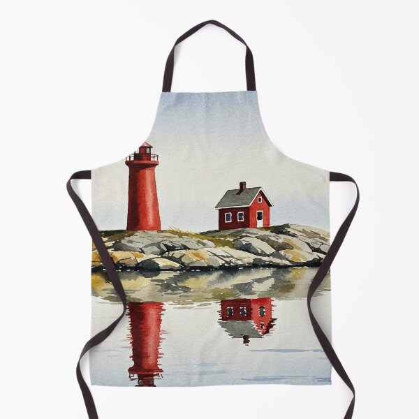 Item preview, Red lighthouse designed and sold by Design4uStudio.