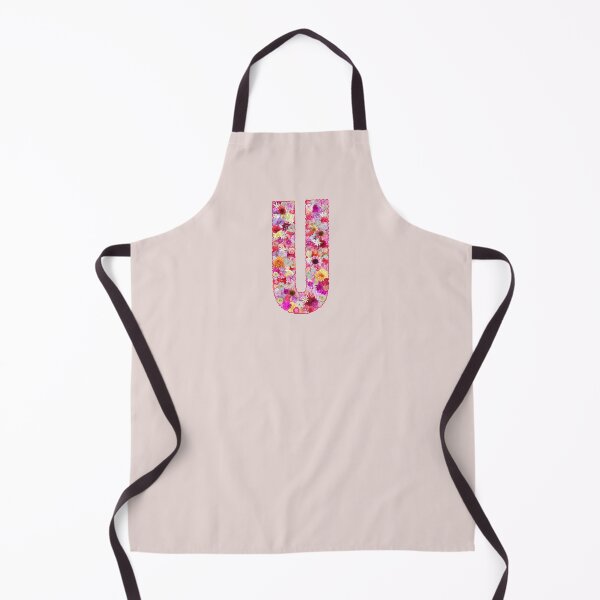 Item preview, Floral Letter U – Botanical English Alphabet Monogram Typography Design designed and sold by TheSassyNoble.