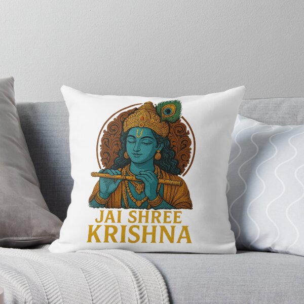 Item preview, Divine Krishna Playing the Flute designed and sold by HiteshArt111.