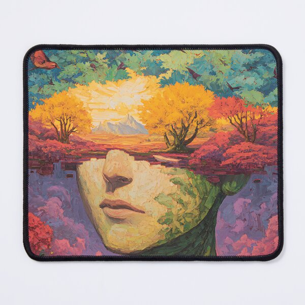 Item preview, Glowing Psychedelic Nature designed and sold by bapupa.