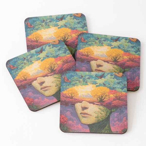 Item preview, Glowing Psychedelic Nature designed and sold by bapupa.