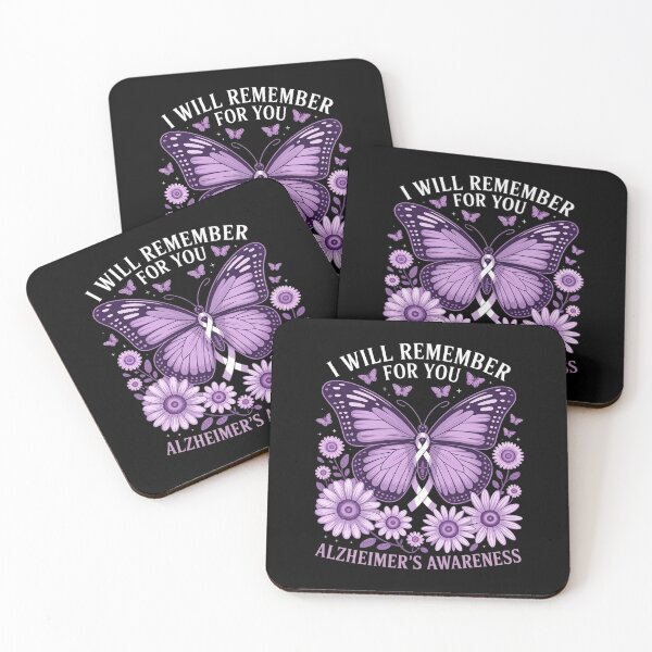 Item preview, Alzheimer's Awareness I Will Remember you Butterfly designed and sold by RayArmstrong.