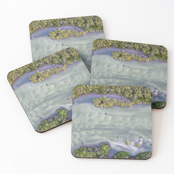 Item preview, A serene aerial photograph of Wallis Lake designed and sold by Southern Cross Lifestyle .