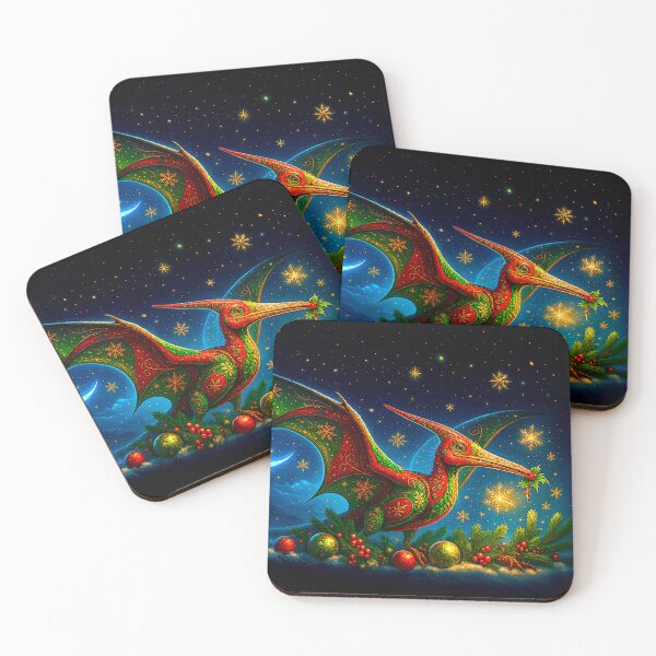 Item preview, The Pterosaur, the Christmas dinosaur! designed and sold by humultinitee.