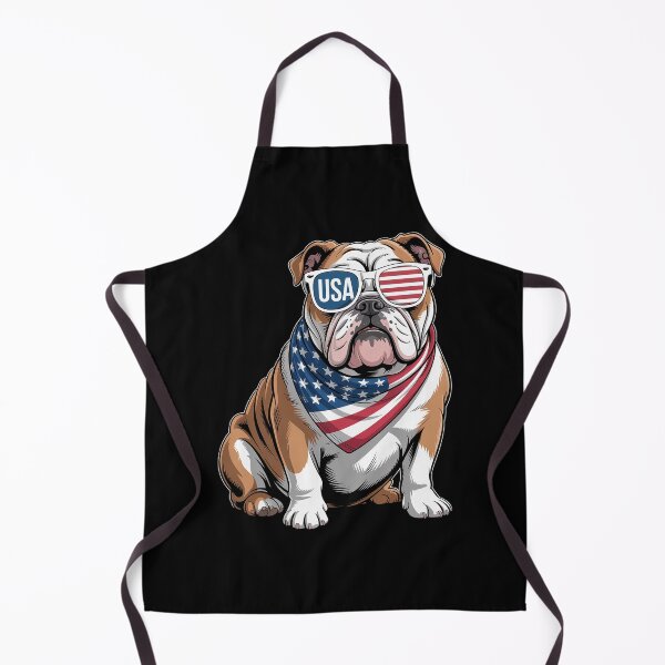 Item preview, American Flag Patriotic Bulldog 4Th Of July designed and sold by NewIdeasSArt.
