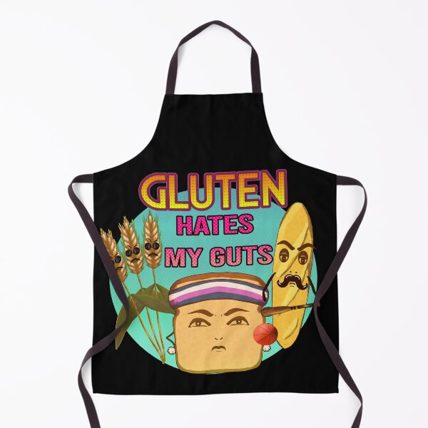 Item preview, Gluten Hates My Guts designed and sold by Kyradem.