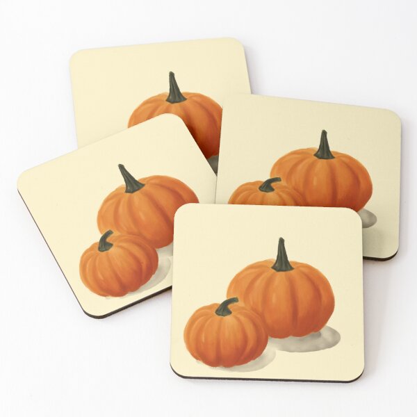 Item preview, Two Simple Watercolor Pumpkins designed and sold by SolarFamily.