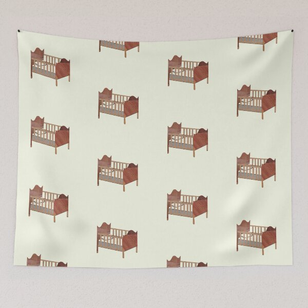 Item preview, Put the Baby in the Crib! Sims 3 Wish / Moodlet Icon Paper Collage designed and sold by toowoosh.