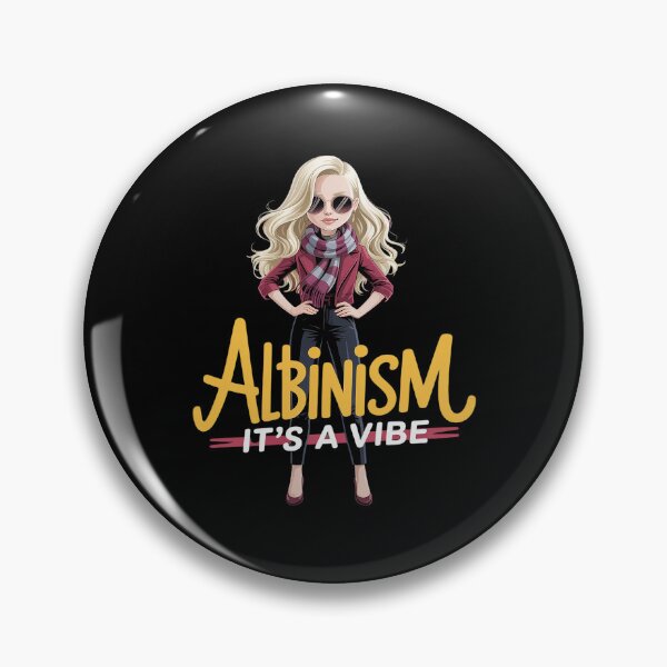Item preview, Albinism It's A Vibe Albinism Awareness designed and sold by FranzFriesen.