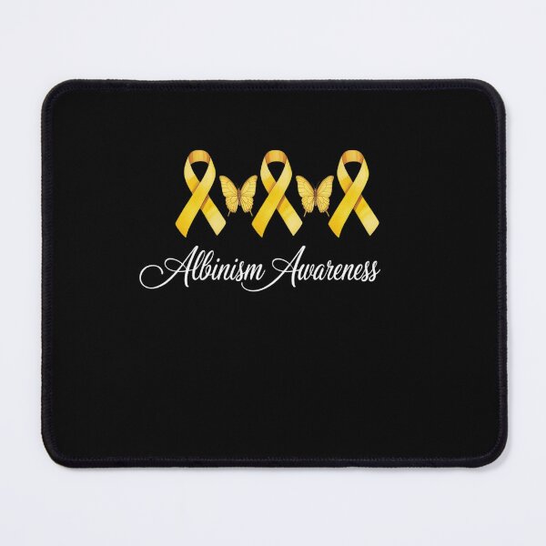 Item preview, Albinism Awareness Support In June Yellow Ribbon Butterfly designed and sold by estellaken.
