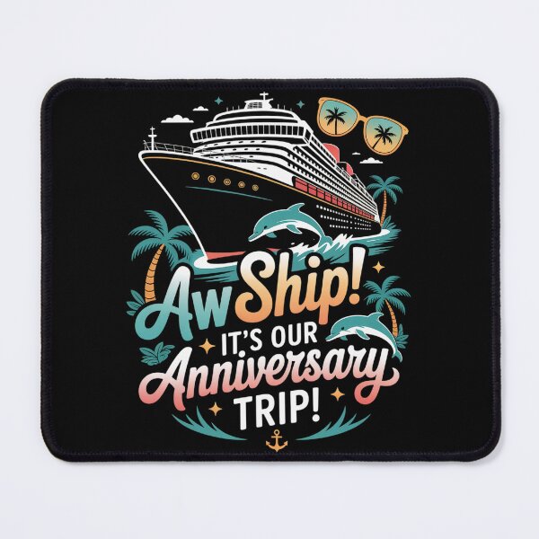 Item preview, Aw Ship Anniversary Trip Cruise Marriage Memories designed and sold by NewIdeasSArt.