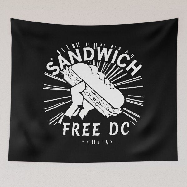 Item preview, Political American Guy Humor Meme Resist Washington Sandwich DC designed and sold by VictoriaVilleno.