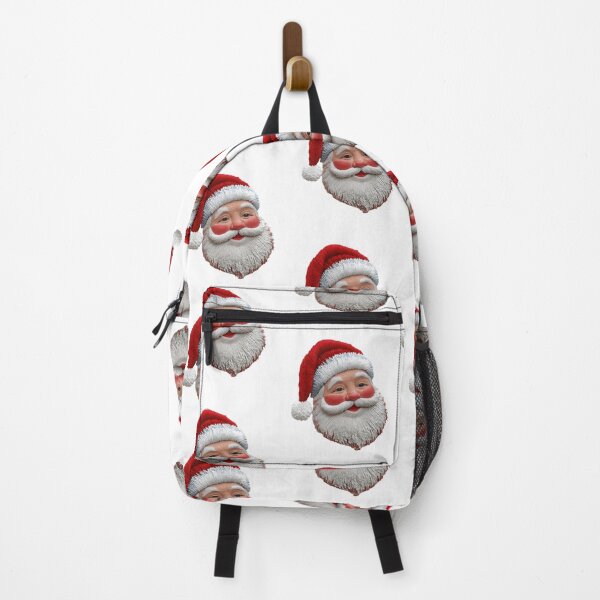 Item preview, Yarn Embroidery Santa Face Funny Christmas Faux Yarn designed and sold by Thread&Fable.