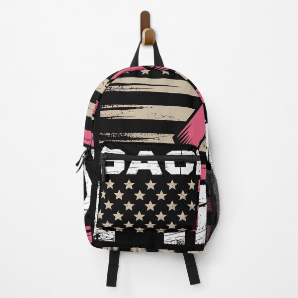Item preview, Back The Pink American Flag Breast Cancer Awareness designed and sold by NewIdeasSArt.