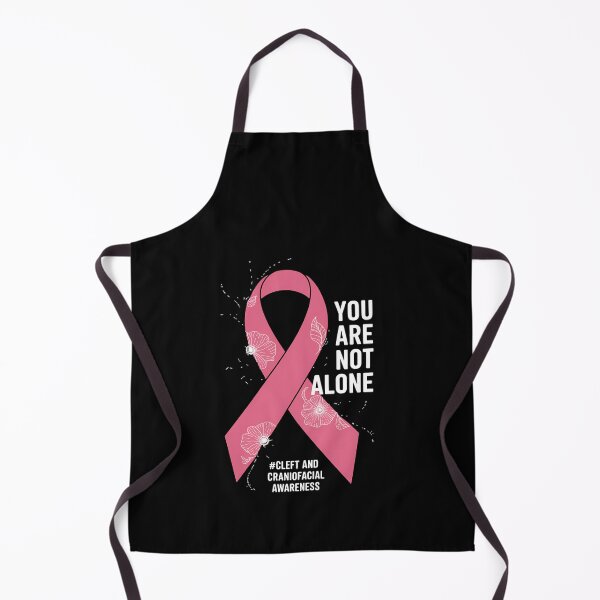 Item preview, You are not alone Cleft & Craniofacial Awareness Pink Ribbon designed and sold by RayArmstrong.