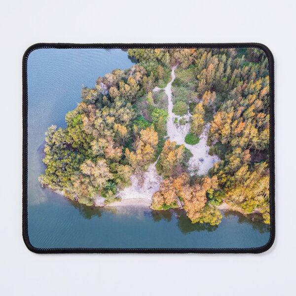 Item preview, A peaceful aerial photograph of Wallis Lake designed and sold by Justin Mckinney.