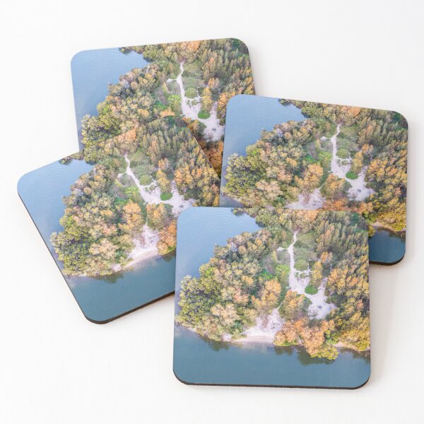 Item preview, A peaceful aerial photograph of Wallis Lake designed and sold by Southern Cross Lifestyle .