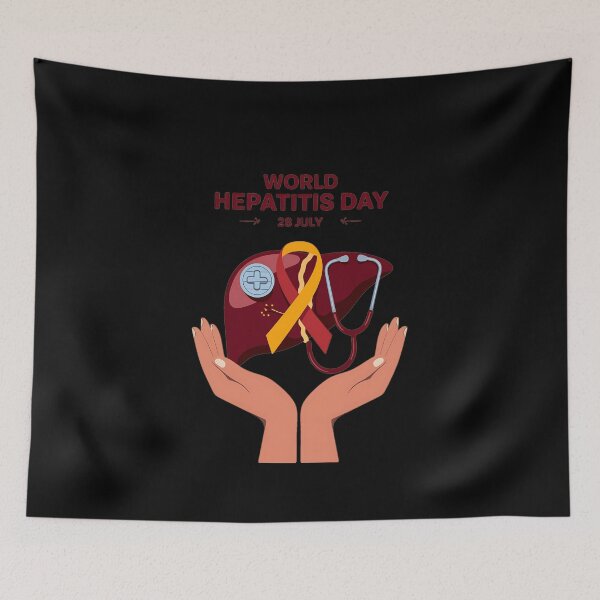 Item preview, World Hepatitis Day 28 JULY  Hepatitis Awareness & Support designed and sold by estellaken.