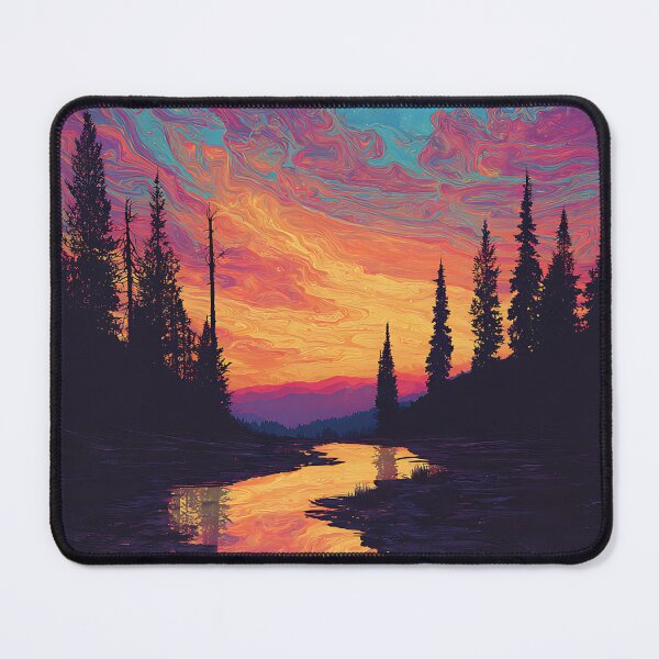 Item preview, Surreal Trippy Landscape designed and sold by bapupa.