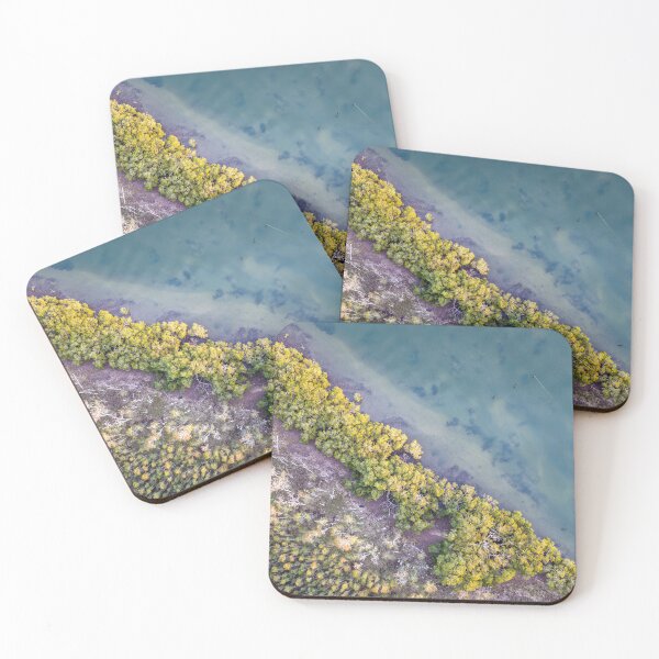 Item preview, A peaceful aerial photograph of Wallis Lake designed and sold by Justin Mckinney.