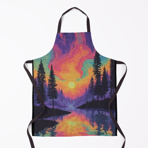 Item preview, Colorful Trippy Landscape designed and sold by bapupa.