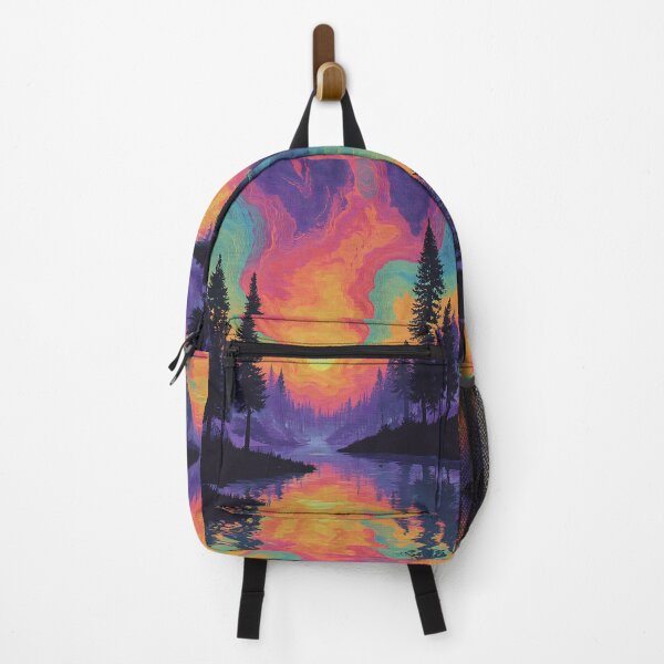 Item preview, Colorful Trippy Landscape designed and sold by bapupa.