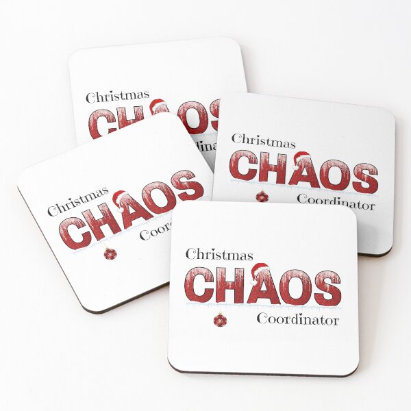 Item preview, Christmas Chaos Coordinator | Santa Holiday Design designed and sold by PixelByHajni.