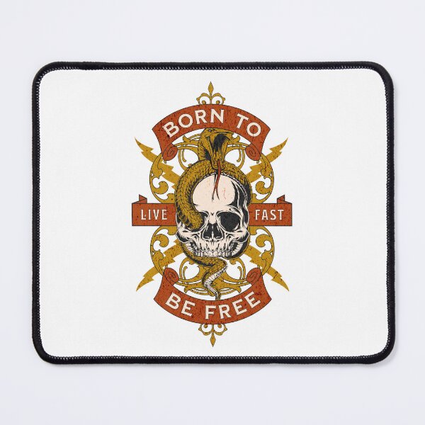 Item preview, Born to Be Free – Live Fast designed and sold by pixorygraphix.