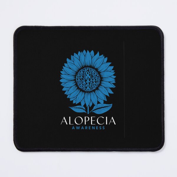 Item preview, We Wear Blue Alopecia Areata Awareness Month designed and sold by HaileyRobel.