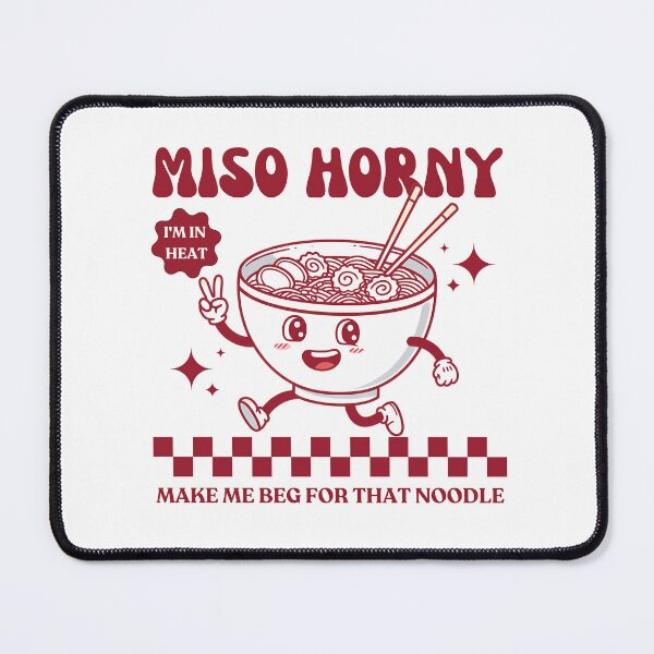 Item preview, Miso Horny Ramen Soup Funny Inappropriate Design for Women Raunchy Food Humor Tee Gag Gift Gen Z Meme  designed and sold by MotivaChic.
