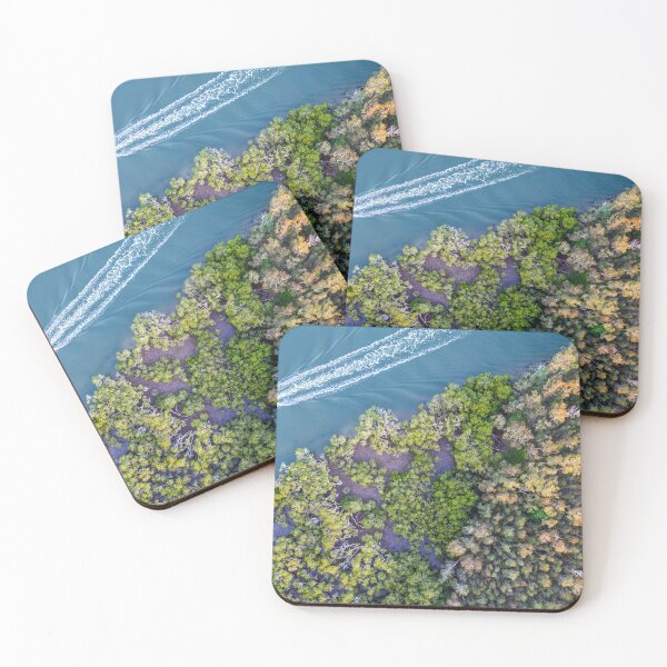 Item preview, A tranquil aerial photograph of Wallis Lake designed and sold by Southern Cross Lifestyle .