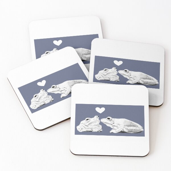 Item preview, Two frogs in love designed and sold by JessieMayflower.