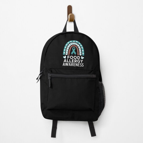 Item preview, Teal Rainbow Food Allergy Awareness designed and sold by FranzFriesen.