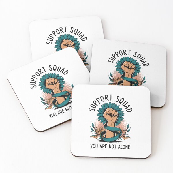 Item preview, Support Squad You're Not Alone Sexual Assault Awareness 2024 designed and sold by HaileyRobel.