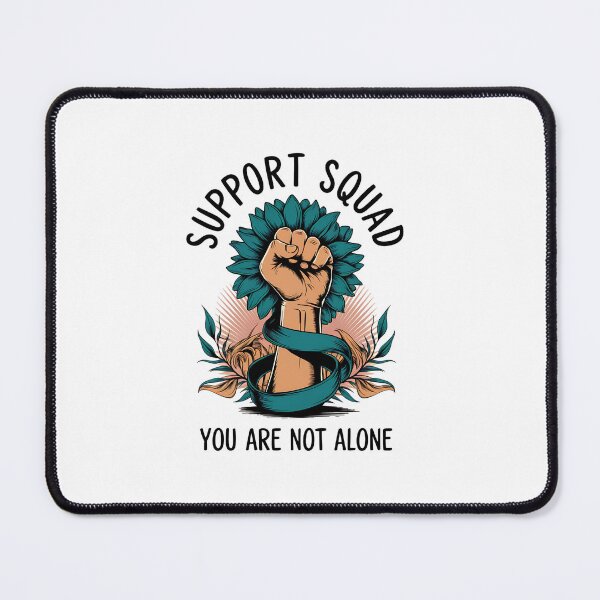 Item preview, Support Squad You're Not Alone Sexual Assault Awareness 2024 designed and sold by HaileyRobel.