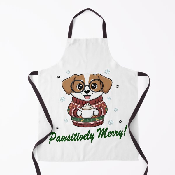 Item preview, Pawsitively Merry Dorgi in Christmas Sweater with Hot Cocoa | Dog Lovers designed and sold by The Real Life Symphony.