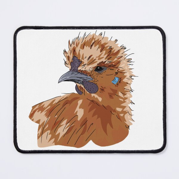 Item preview, Buff Silkie Portrait designed and sold by JessieMayflower.