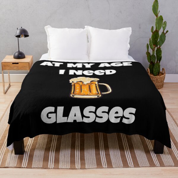 Item preview, At My Age I Need Glasses designed and sold by JohnnyP-Store.