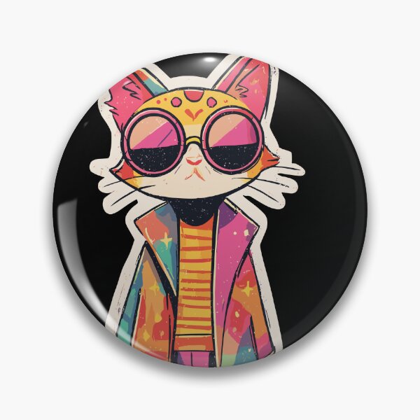 Item preview, Trippy Psychedelic Cat designed and sold by bapupa.