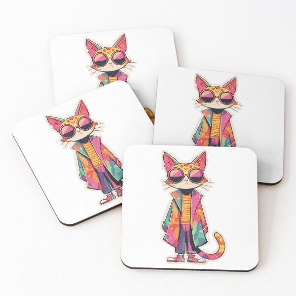 Item preview, Trippy Psychedelic Cat designed and sold by bapupa.