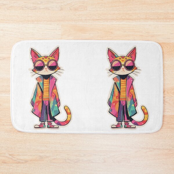 Item preview, Trippy Psychedelic Cat designed and sold by bapupa.