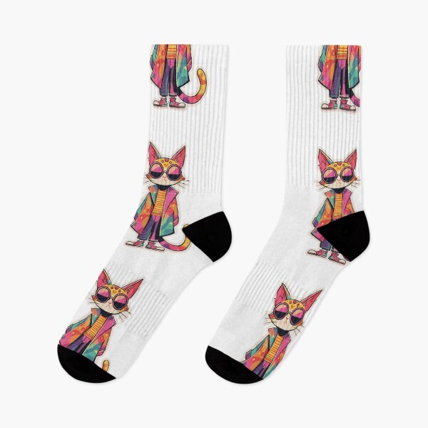 Item preview, Trippy Psychedelic Cat designed and sold by bapupa.