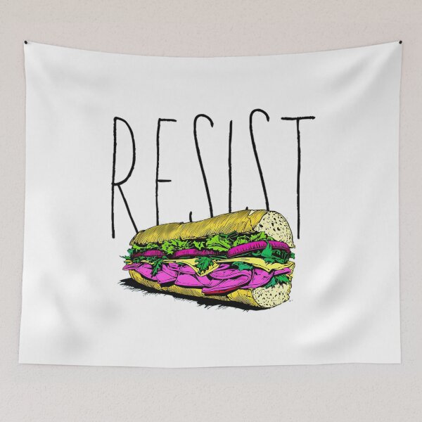 Item preview, DC Washington American Sandwich Meme Guy Resist Humor Político designed and sold by VictoriaVilleno.