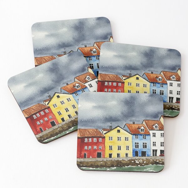 Item preview, Colorful houses designed and sold by Design4uStudio.