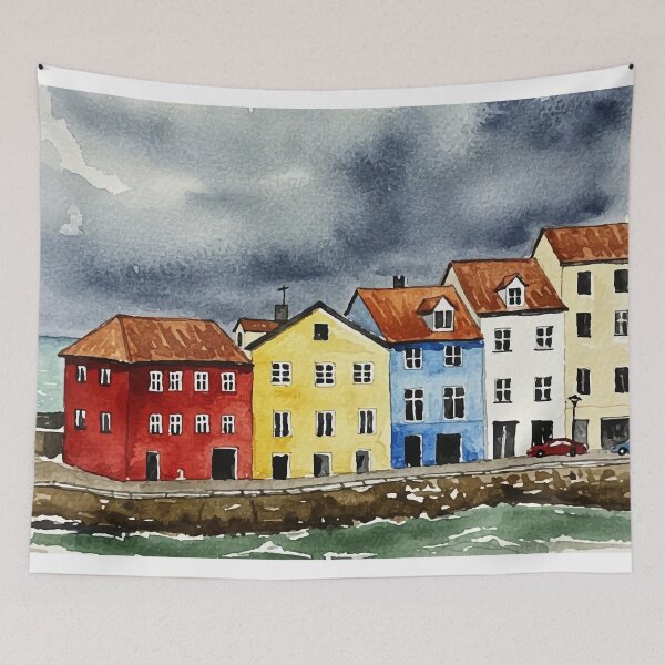 Item preview, Colorful houses designed and sold by Design4uStudio.
