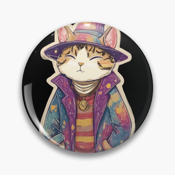 Item preview, Surreal Psychedelic Cat designed and sold by bapupa.
