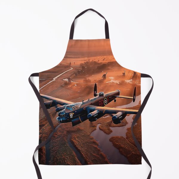 Item preview, Legendary Lancaster Soaring Across Sunlit Fields of the Netherlands as Day Breaks designed and sold by Skyframe Aviation.